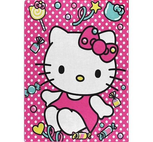 Blanket hello kitty